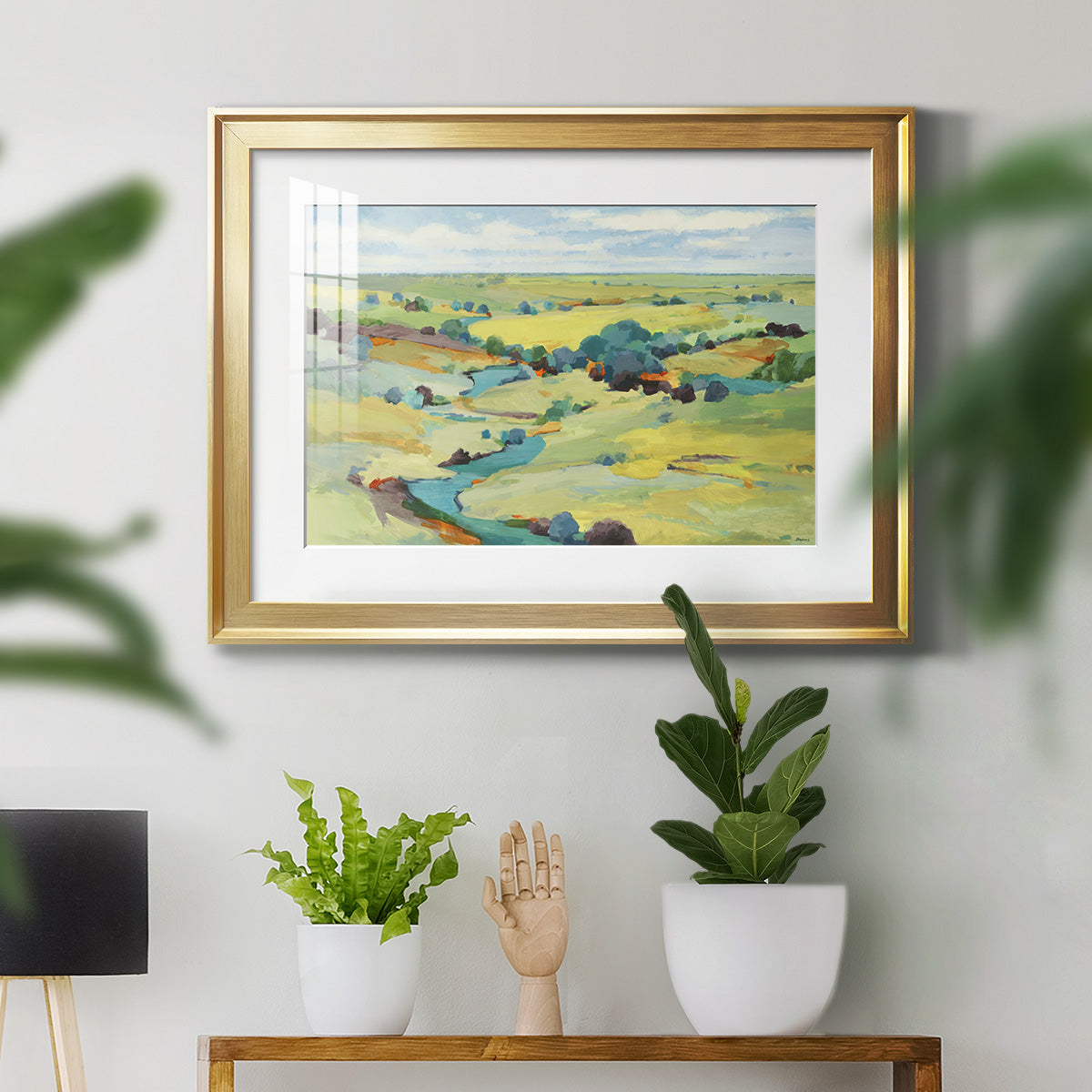 Idyll Sweep Premium Framed Print - Ready to Hang