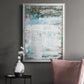 Beach Glass - Modern Framed Canvas Print