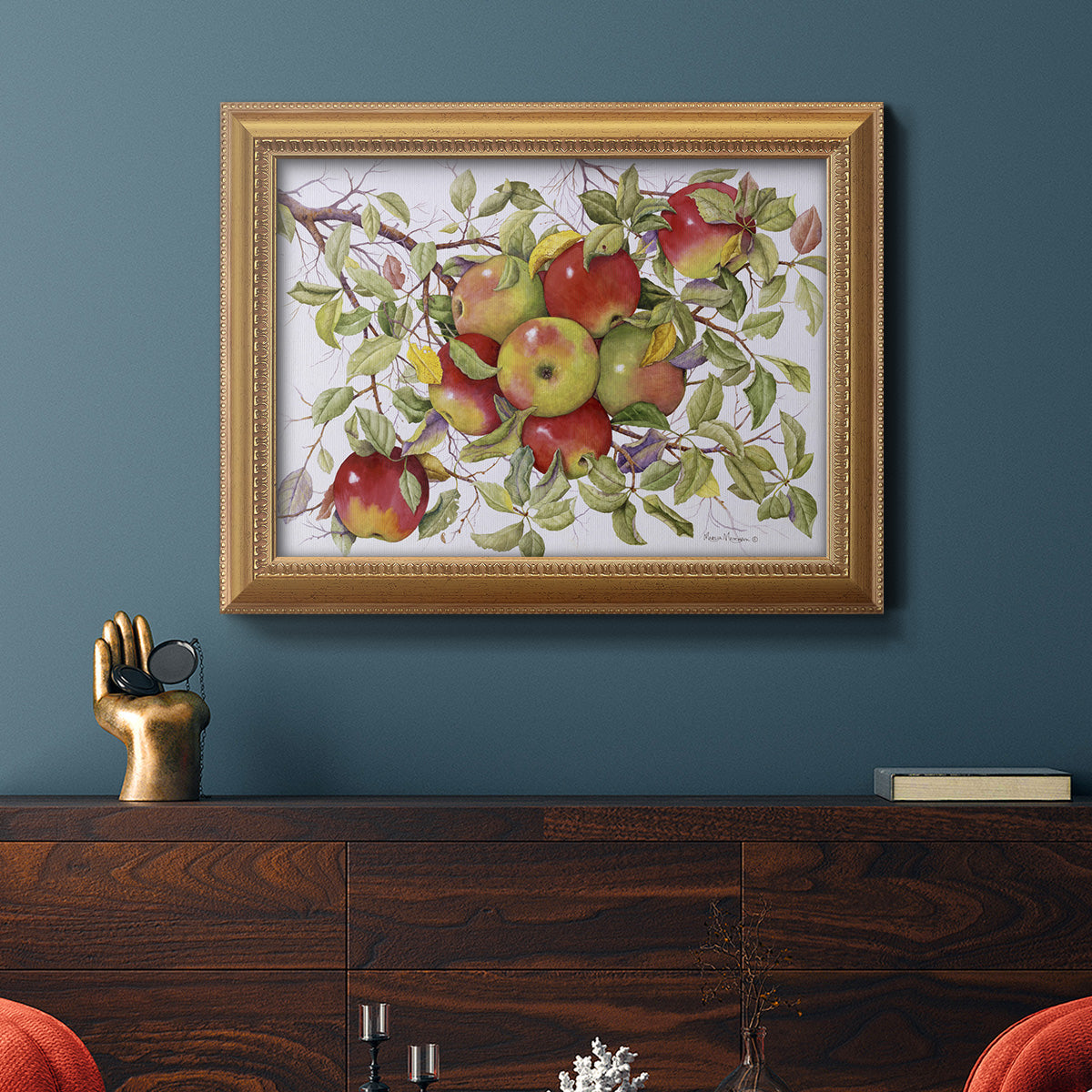 Apples Premium Framed Canvas- Ready to Hang