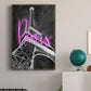 Neon Nights In Paris Premium Gallery Wrapped Canvas - Ready to Hang