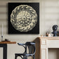 Black and Tan Rosette IV - Canvas Art Print