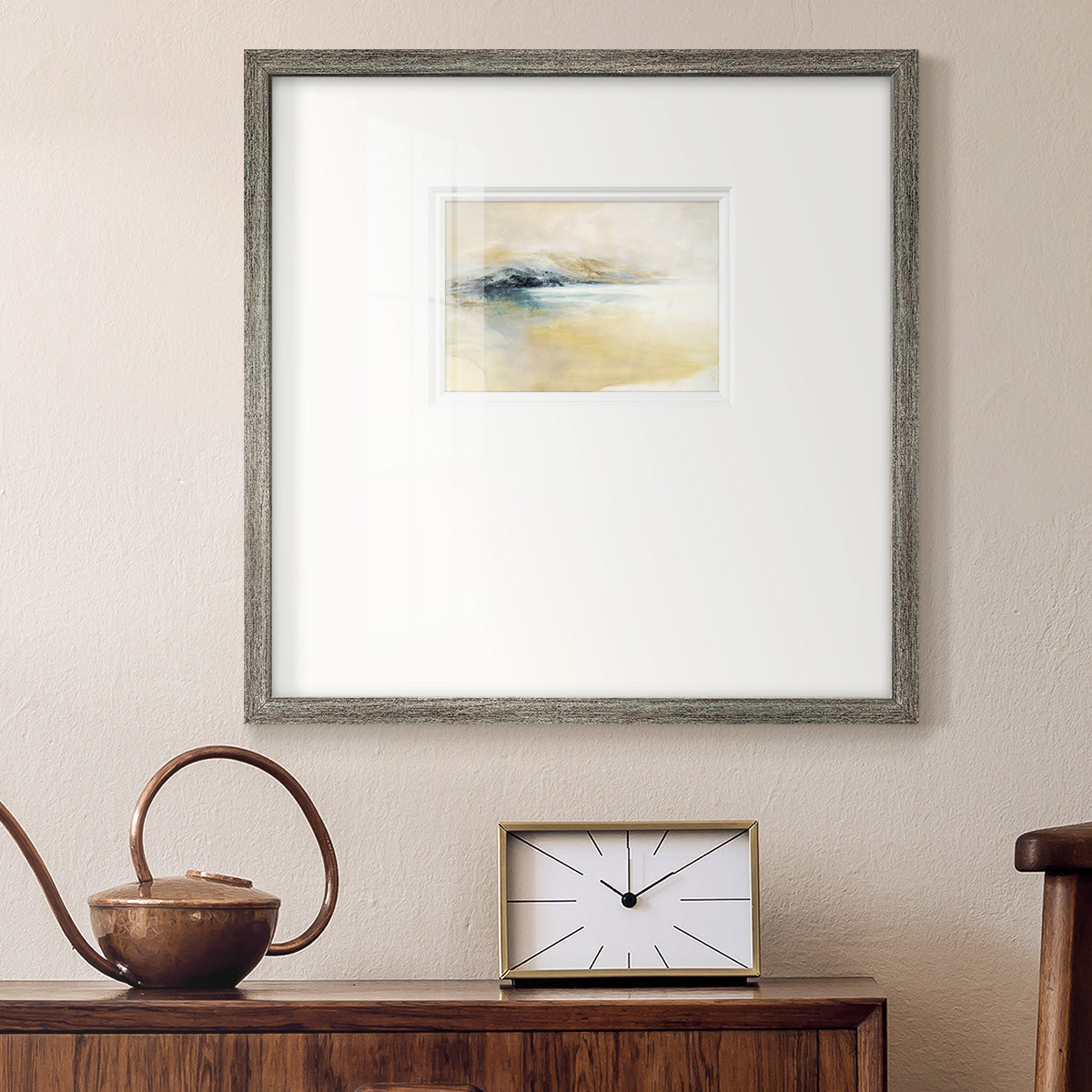 Lost in Thought - Double Matboard Framed Print