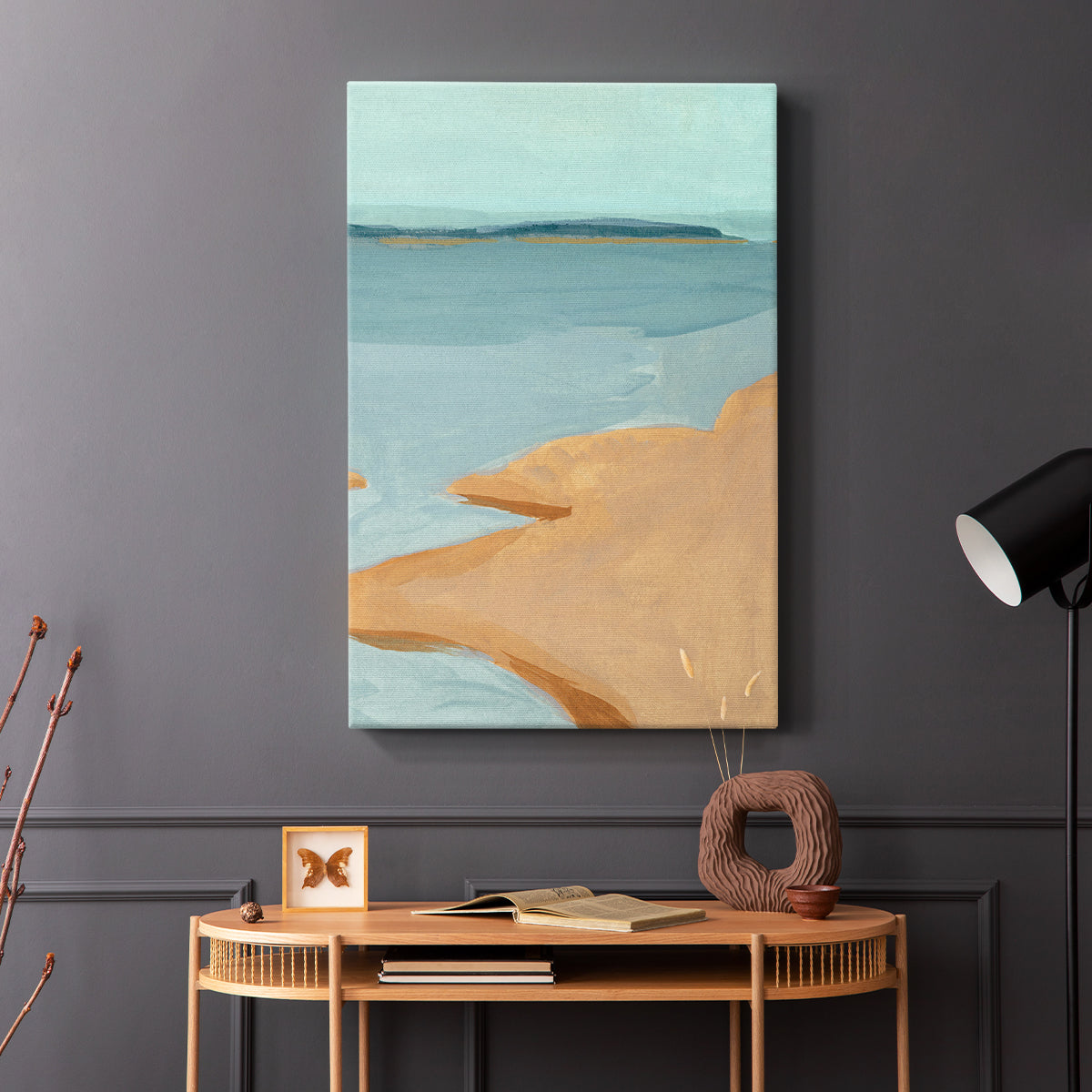 Out on the Sandbar III - Canvas Art Print