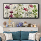 Meadow Flowers I - Floater Framed Canvas Print