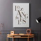 Neutral City Center Type III - Canvas Art Print