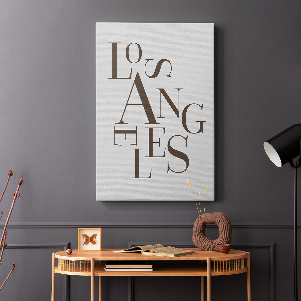 Neutral City Center Type III - Canvas Art Print