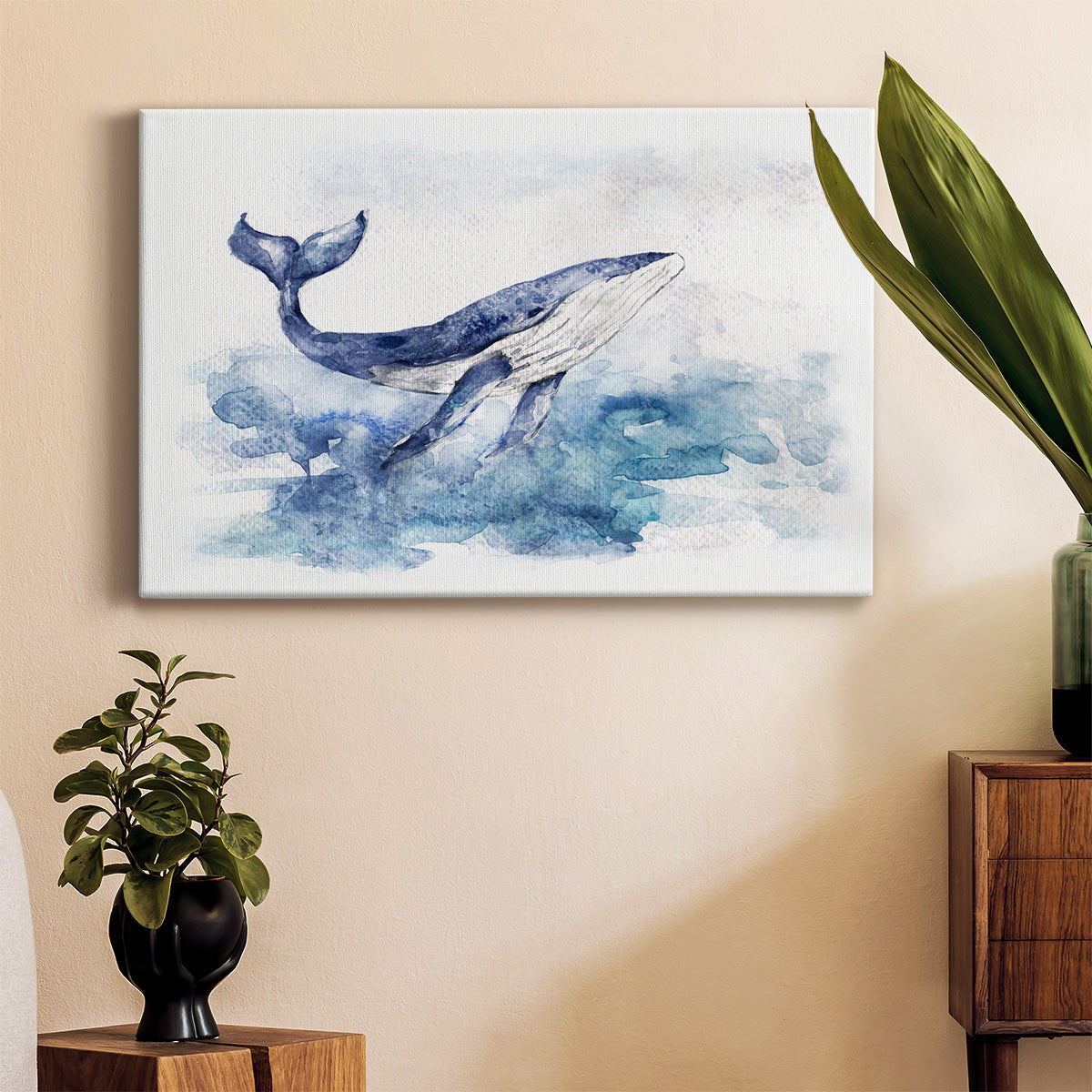 Beautiful Breach Premium Gallery Wrapped Canvas - Ready to Hang