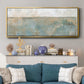 Distant Fields - Floater Framed Canvas Print