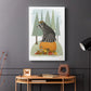 Raccoon On Pumpkin - Canvas Art Print