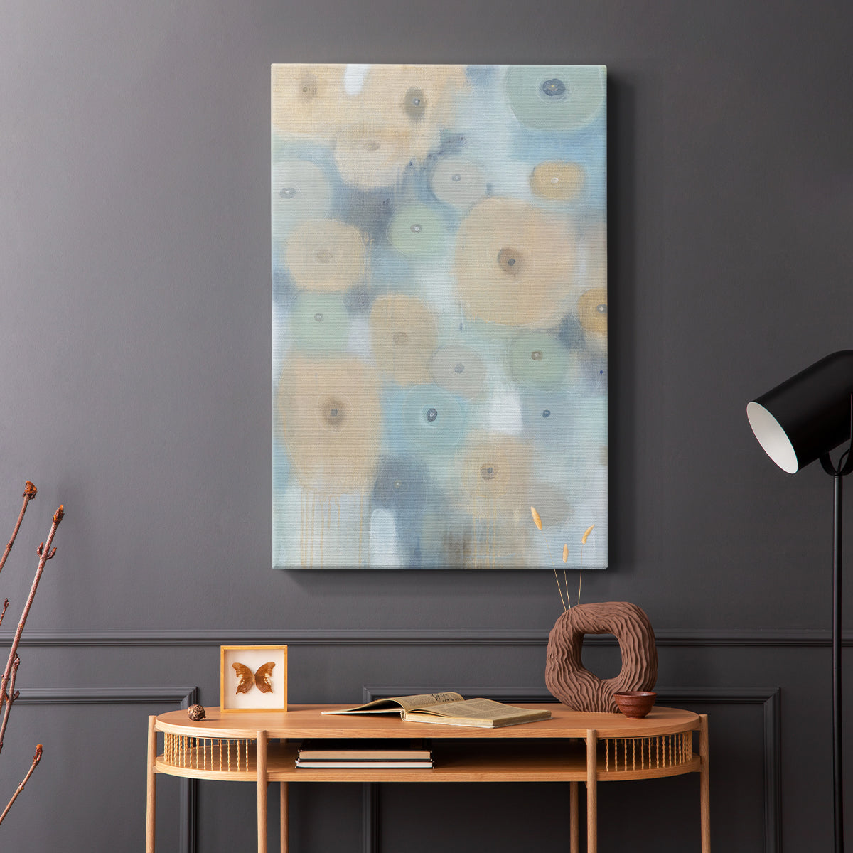 Spinning Wheels I - Canvas Art Print