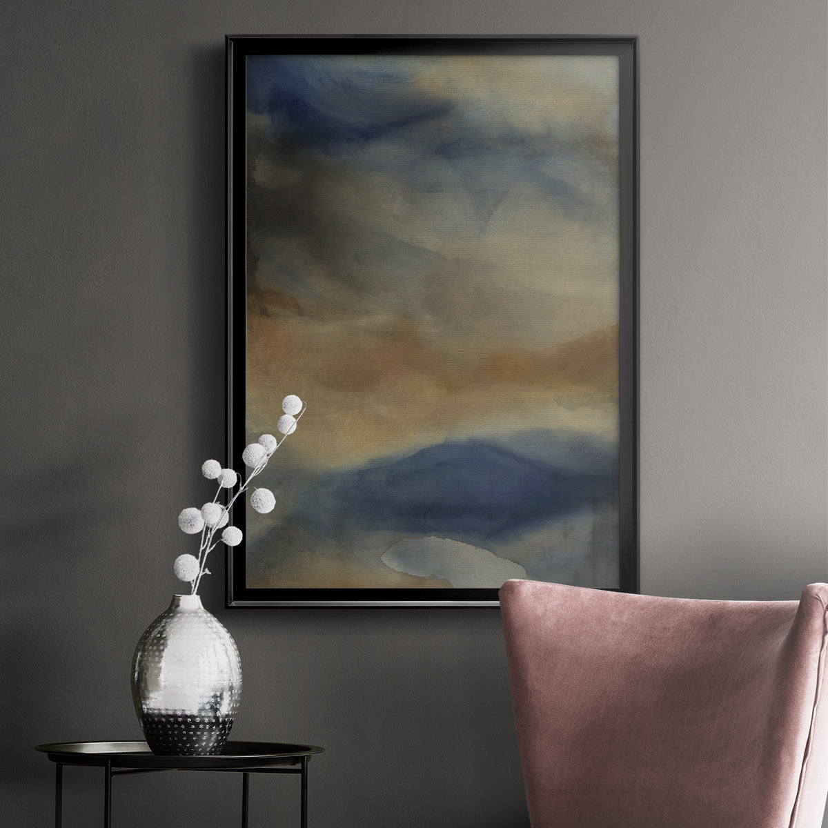 Reflection - Modern Framed Canvas Print