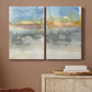 High Desert Sunset I Premium Gallery Wrapped Canvas - Ready to Hang - Set of 2 - 8 x 12 Each