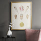 Pastel Knorr Shells I - Modern Framed Canvas Print