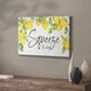Lemon Squeeze - Canvas Art Print