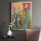 Bold Bright & Wild II - Modern Framed Canvas Print