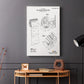 Toilet Paper Patent III - Canvas Art Print