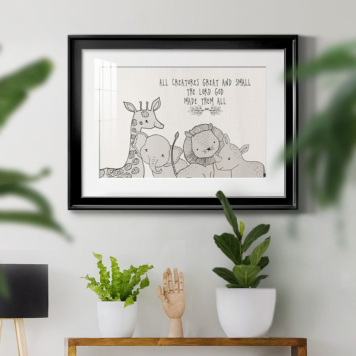 All Creatures Premium Framed Print - Ready to Hang