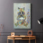 Fantastic Florals Raccoon - Canvas Art Print