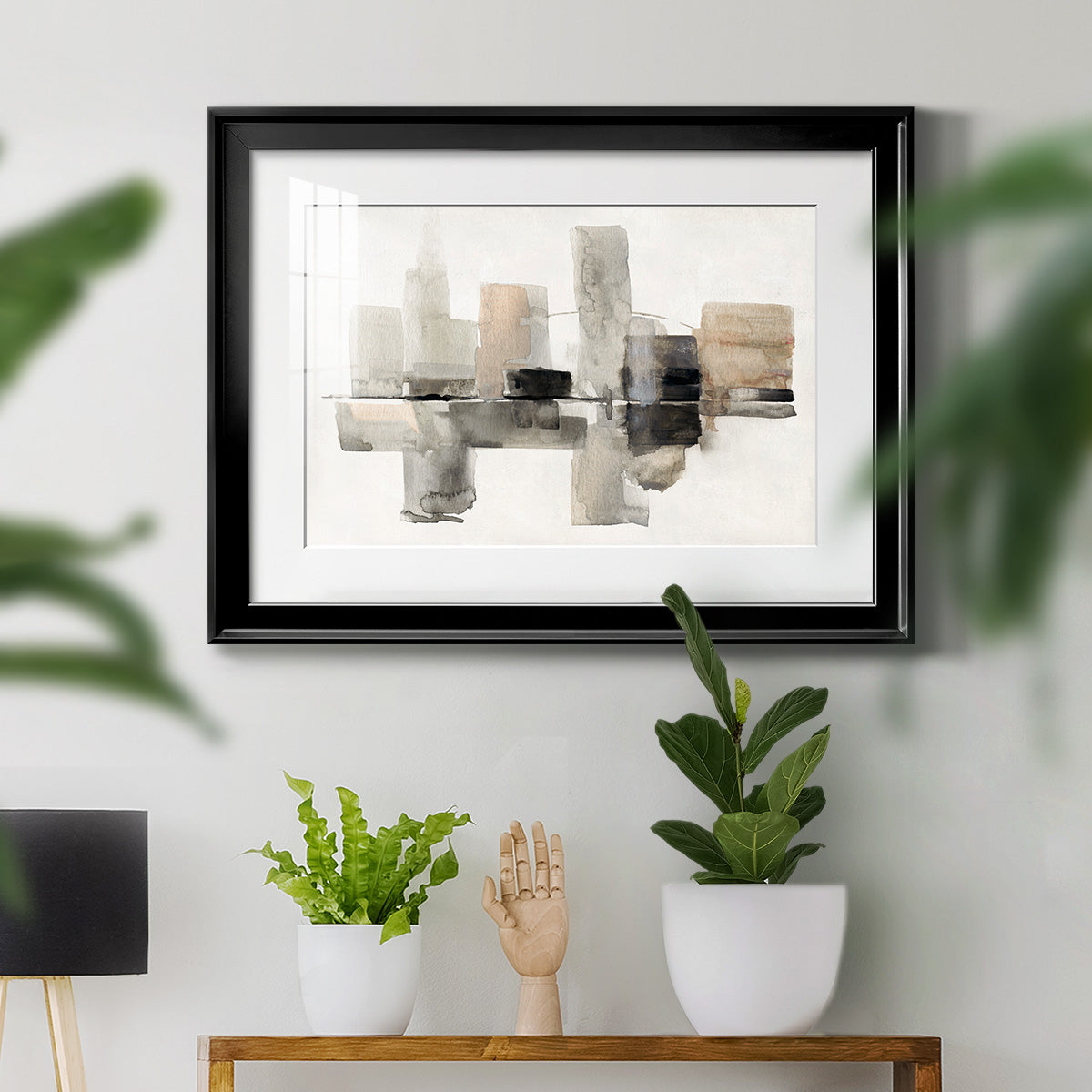 Urban Oasis I Premium Framed Print - Ready to Hang