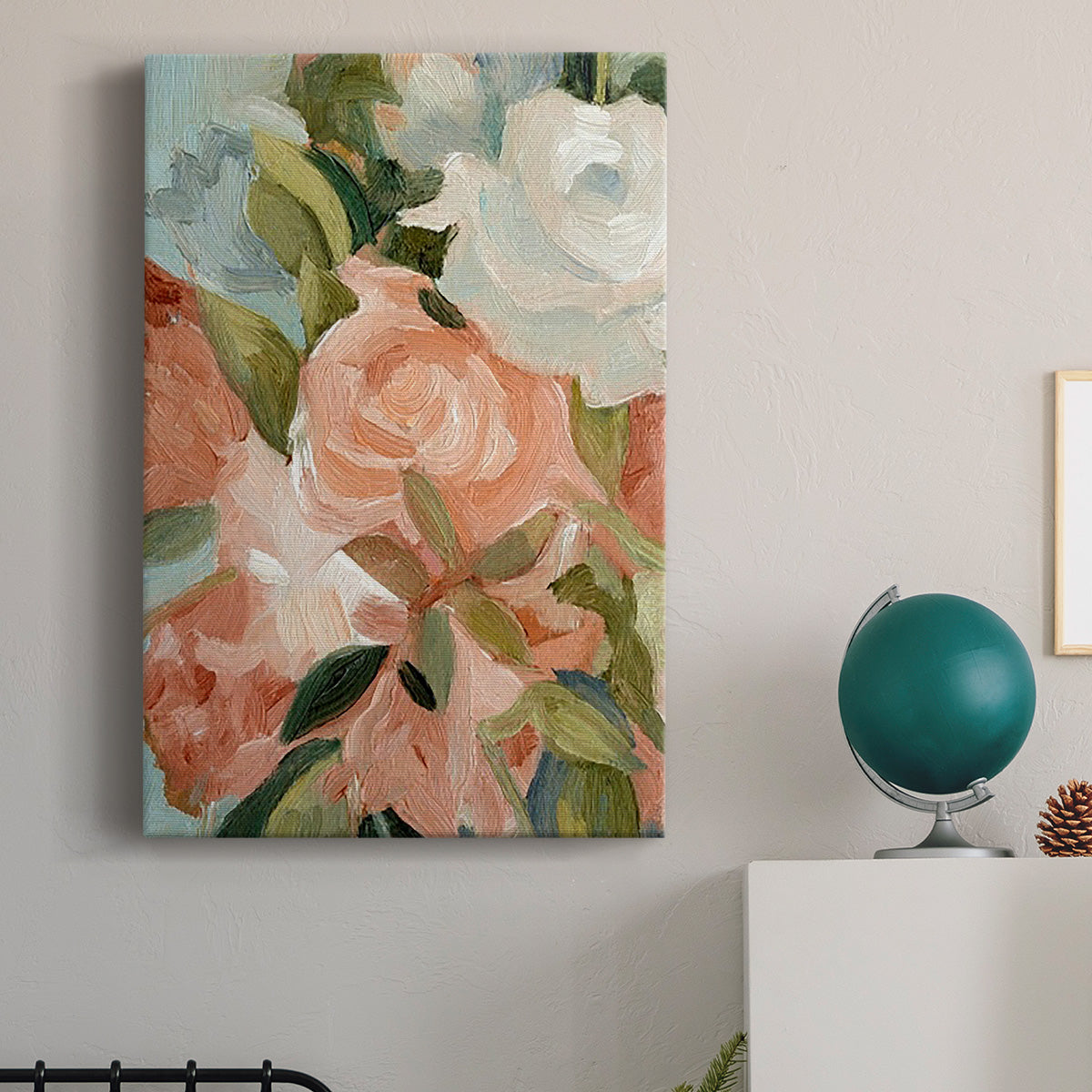 Bouquet Scatter III - Canvas Art Print