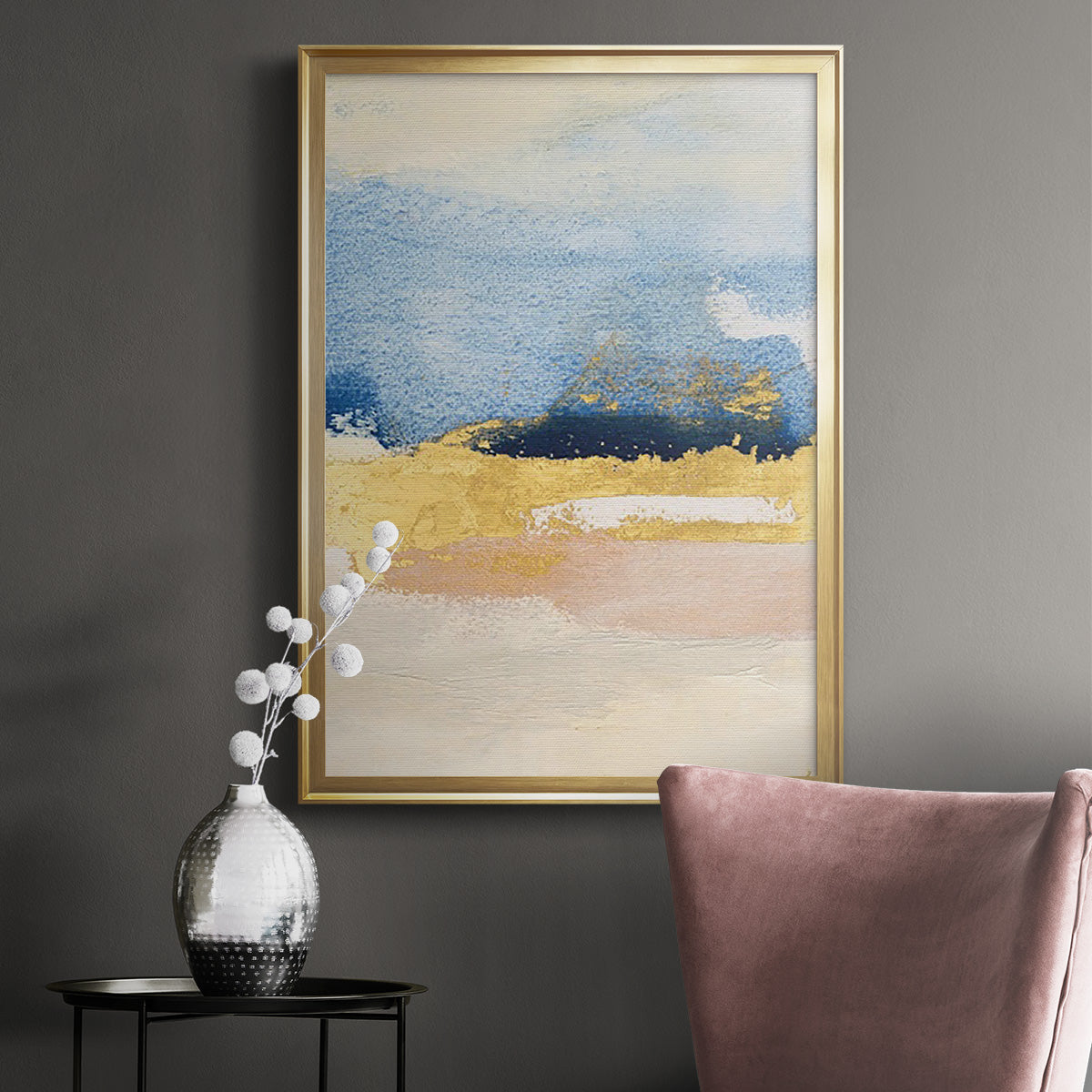 Pampa II - Modern Framed Canvas Print