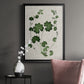 Forest Foliage on Linen II - Modern Framed Canvas Print