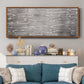 Slate Abstract - Floater Framed Canvas Print