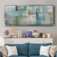 Bits and Pieces - Floater Framed Canvas Print
