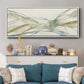 Watercolor Waves II - Floater Framed Canvas Print