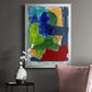 Brights Strokes II - Modern Framed Canvas Print