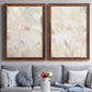 Soft Abstraction I - Premium Framed Canvas 2 Piece Set - Ready to Hang