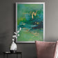 Peaceful Diptych II - Modern Framed Canvas Print