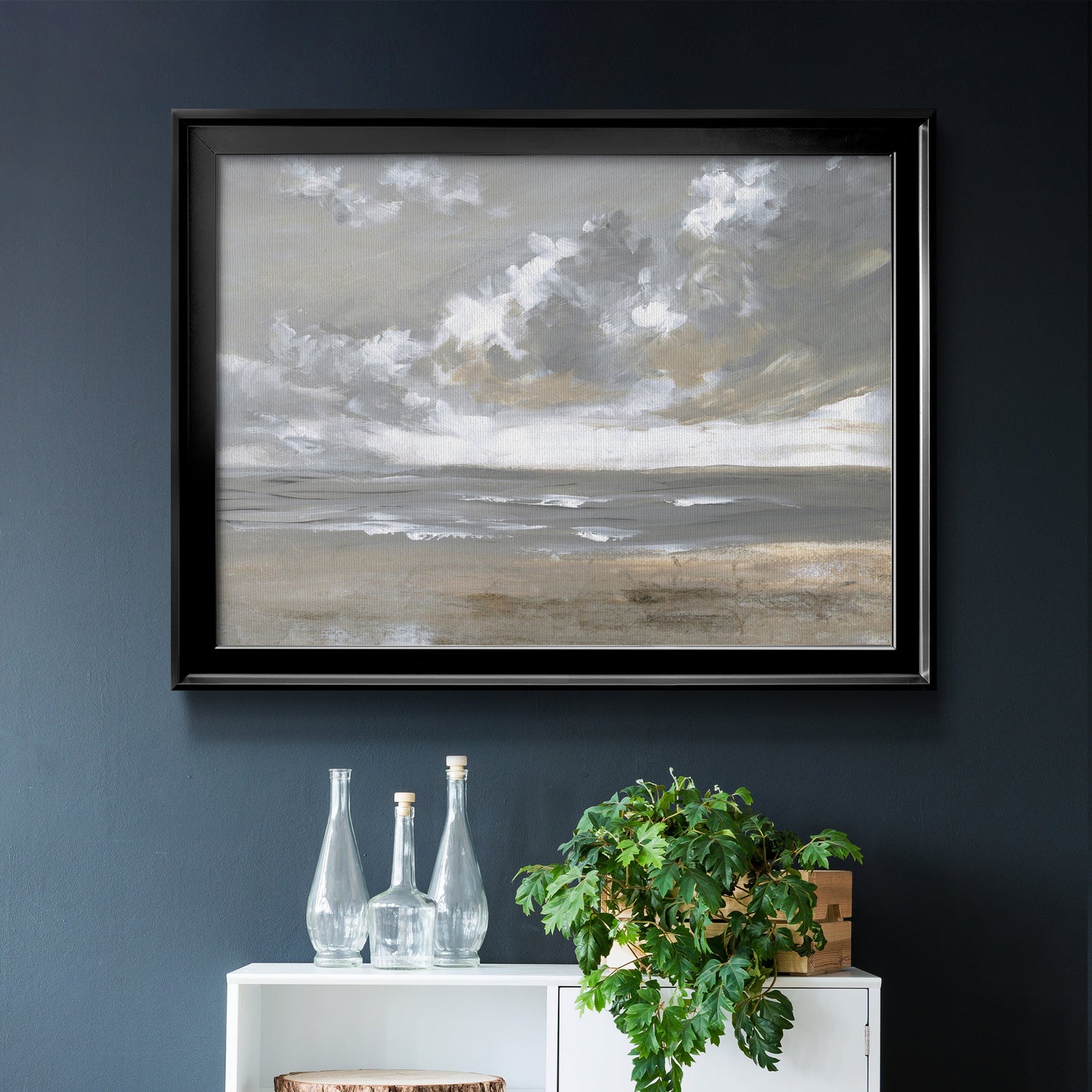 Windswept - Modern Framed Canvas Print