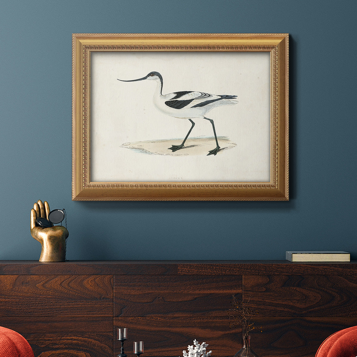 Morris Sandpipers IV Premium Framed Canvas- Ready to Hang