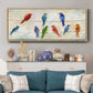 Chatter - Floater Framed Canvas Print
