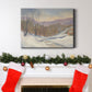 Evening Snowfall - Premium Gallery Wrapped Canvas  - Ready to Hang