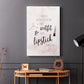 Outfit and Lipstick - Canvas Art Print