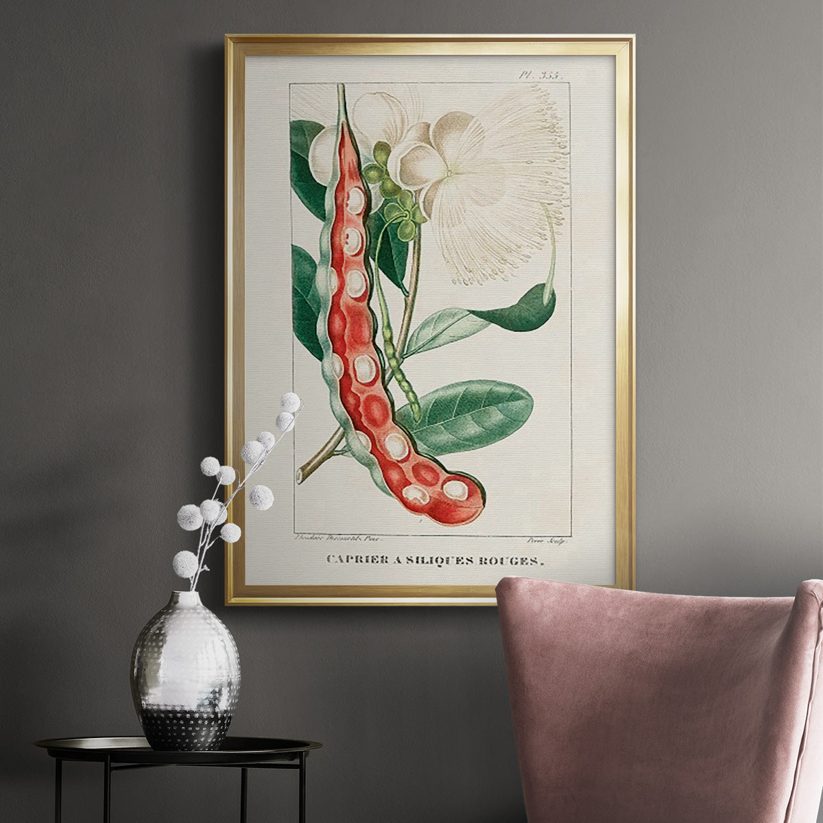 Turpin Tropical Botanicals VIII - Modern Framed Canvas Print