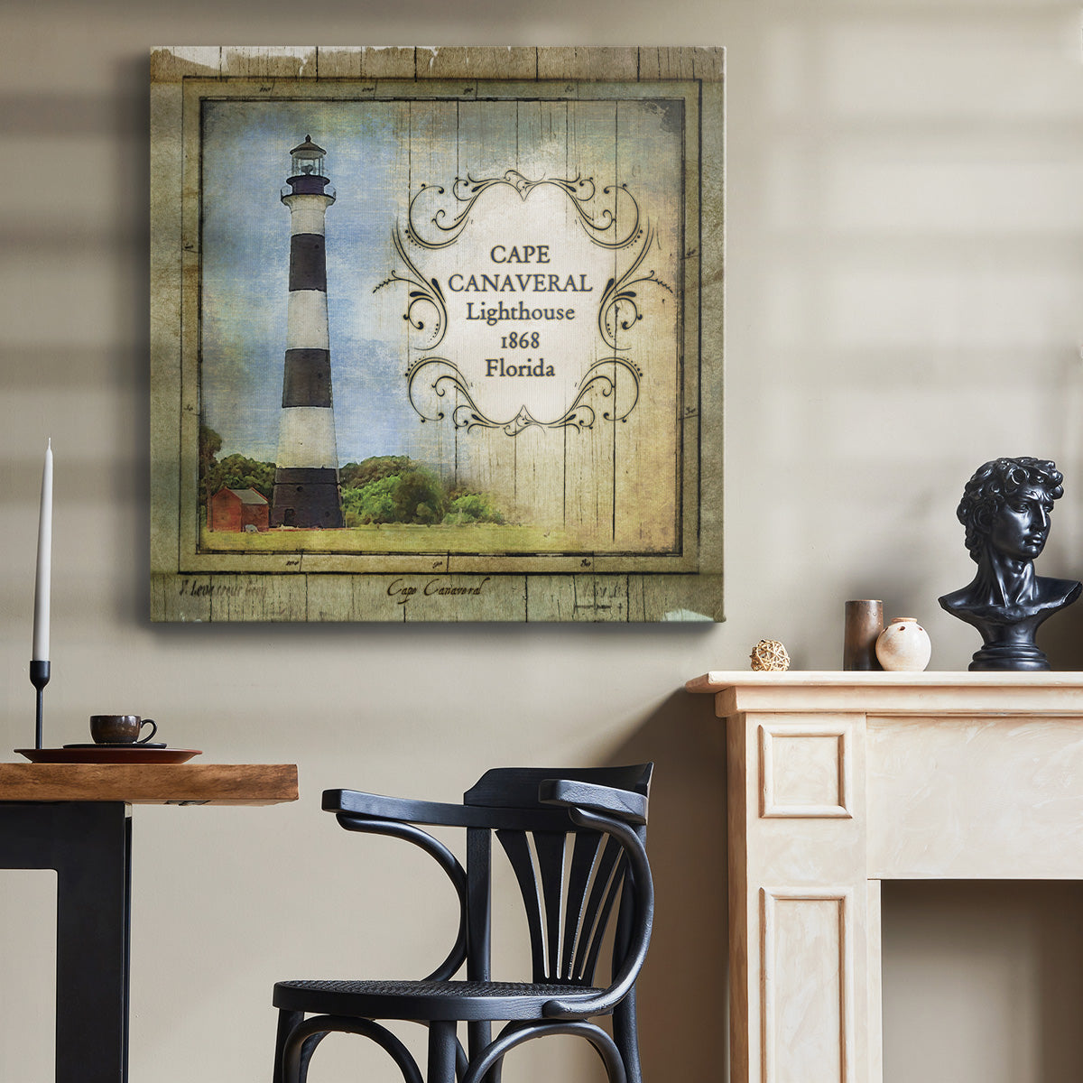 Florida Lighthouse II-Premium Gallery Wrapped Canvas - Ready to Hang