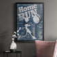Home Run Hitter - Modern Framed Canvas Print