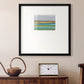 Parallel Striae I Premium Framed Print Double Matboard