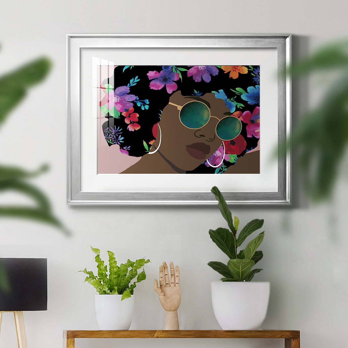 Butterfly Diva II Premium Framed Print - Ready to Hang