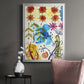 Flower Power II - Modern Framed Canvas Print