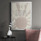 Sunshine - Modern Framed Canvas Print