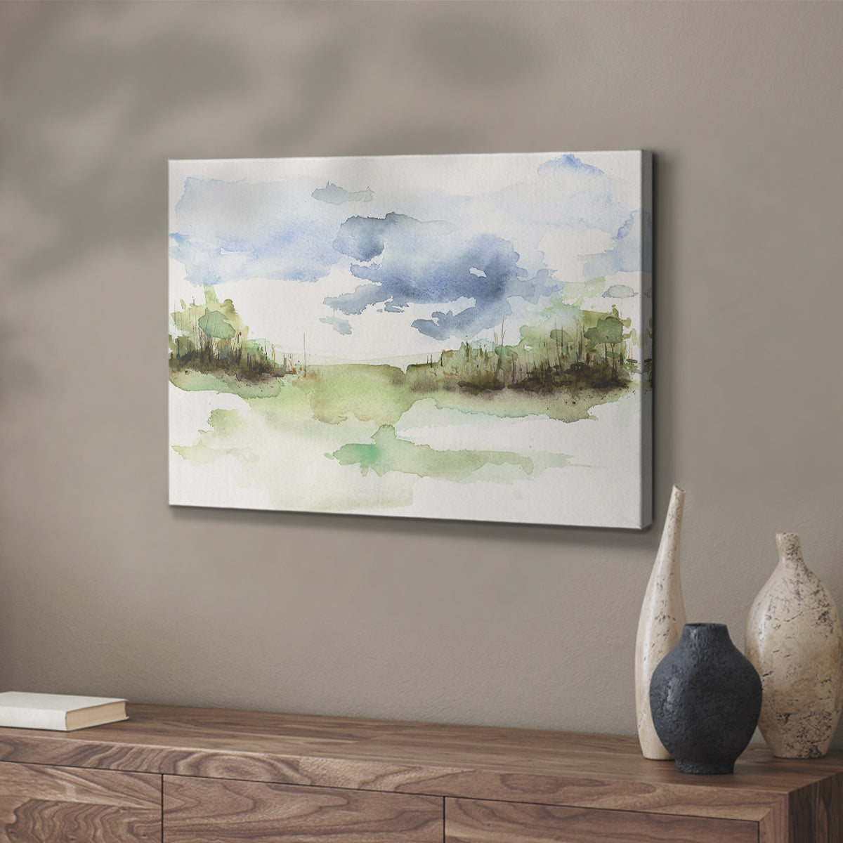 Brush Thickets I - Canvas Art Print