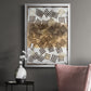 Raffia Palm II - Modern Framed Canvas Print