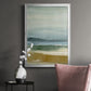 Ochre Outlook II - Modern Framed Canvas Print