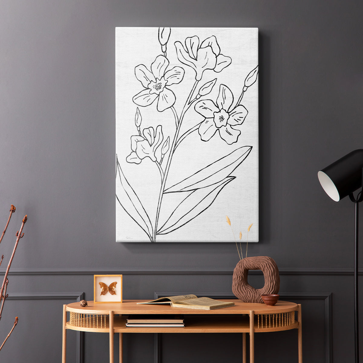 Botanical Sketch I - Canvas Art Print