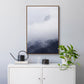 Above the Clouds - Floater Framed Canvas Print
