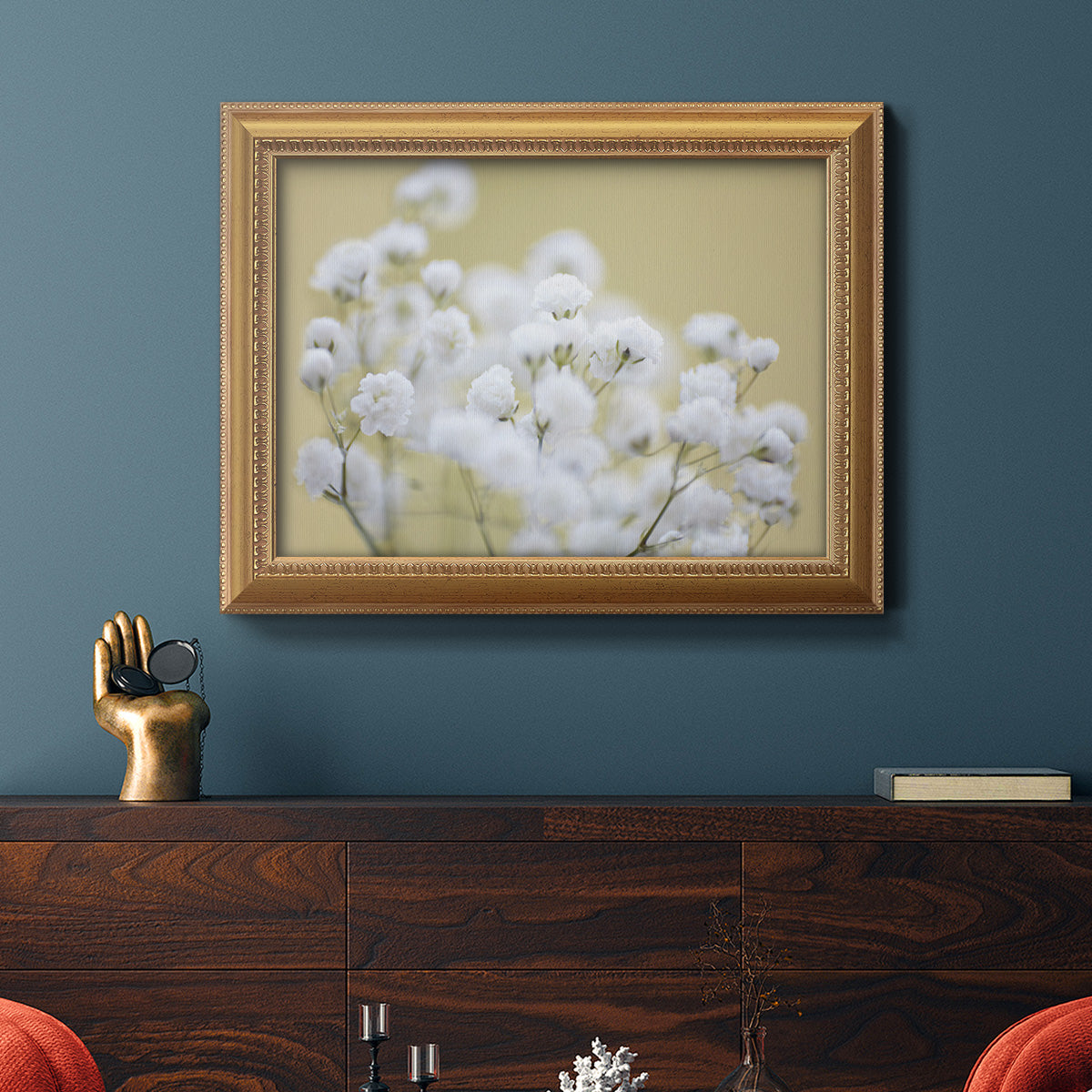 Baby's Breath Study III Premium Framed Canvas- Ready to Hang